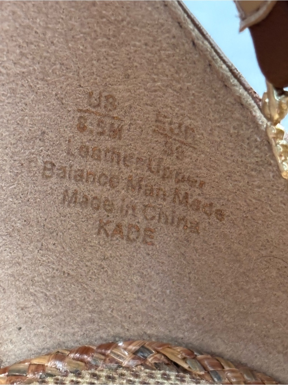 Sam Edelman Kade Cognac Leather Platform Sandals 5.5" Heel Size 8.5M - Picture 5 of 13